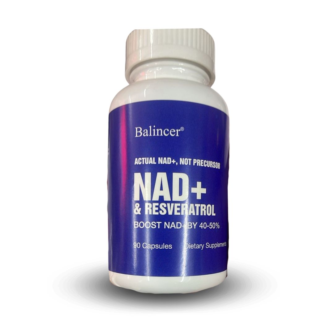 NAD + resveratrol 90 cápsulas